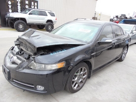 2008 ACURA TL TYPE S BLACK 3.5L AT 2WD A17613